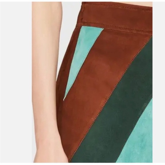 NWT Miu Miu Multicolor Striped Maxi Skirt - Picture 5 of 8